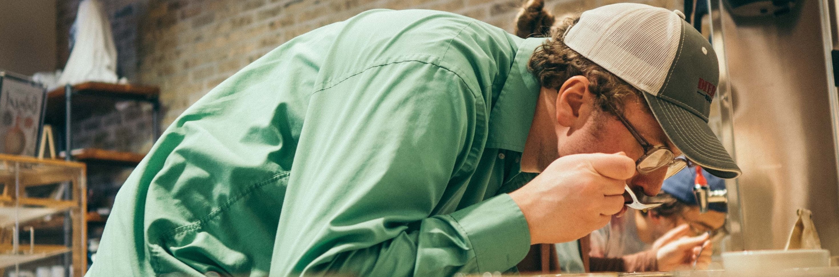 Bird & Wild coffee tasting at HISBE Supermarket, Brighton - Bird & Wild Coffee