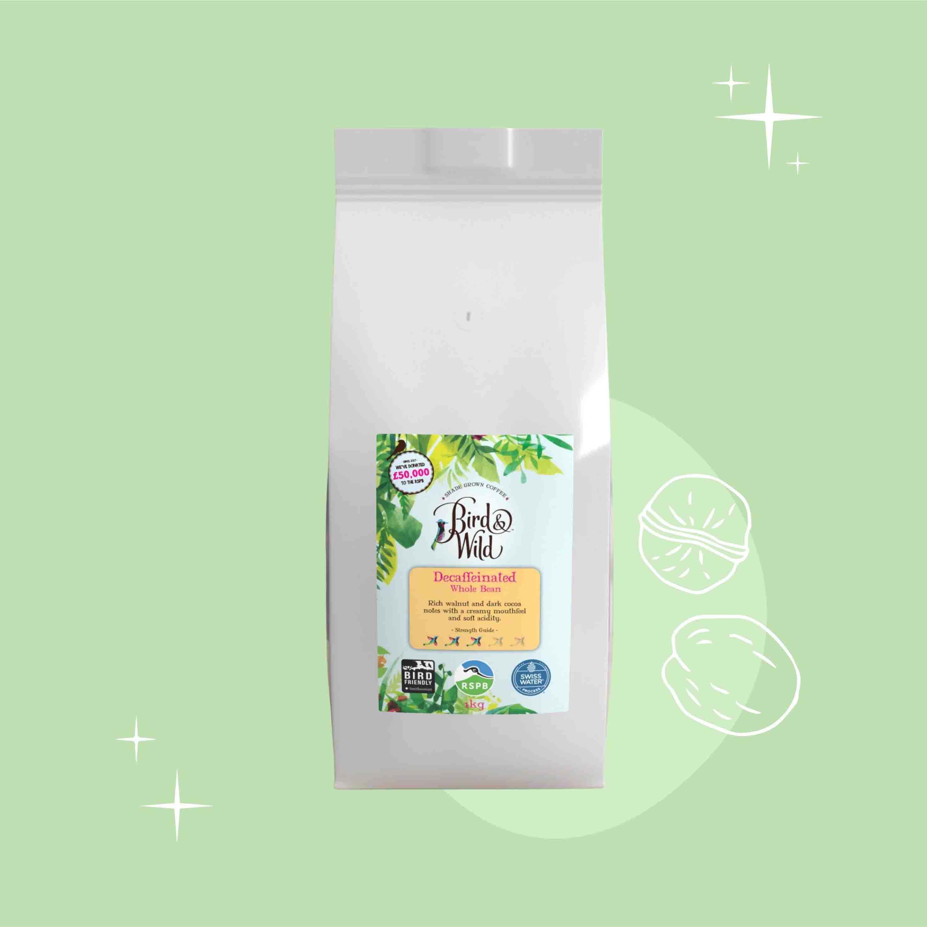 Decaffeinated Coffee - Bird & Wild Coffee