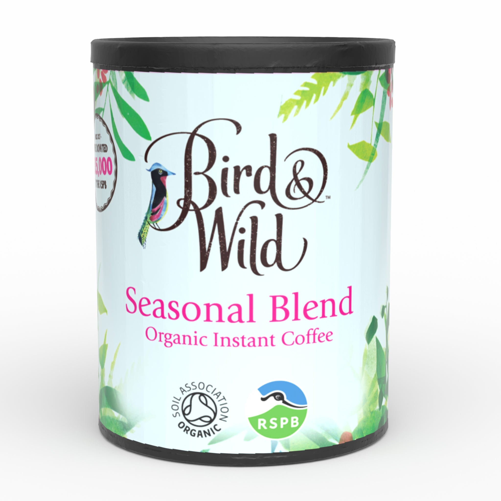 Organic Instant Coffee 100% Arabica Tin - 500g - Bird & Wild Coffee