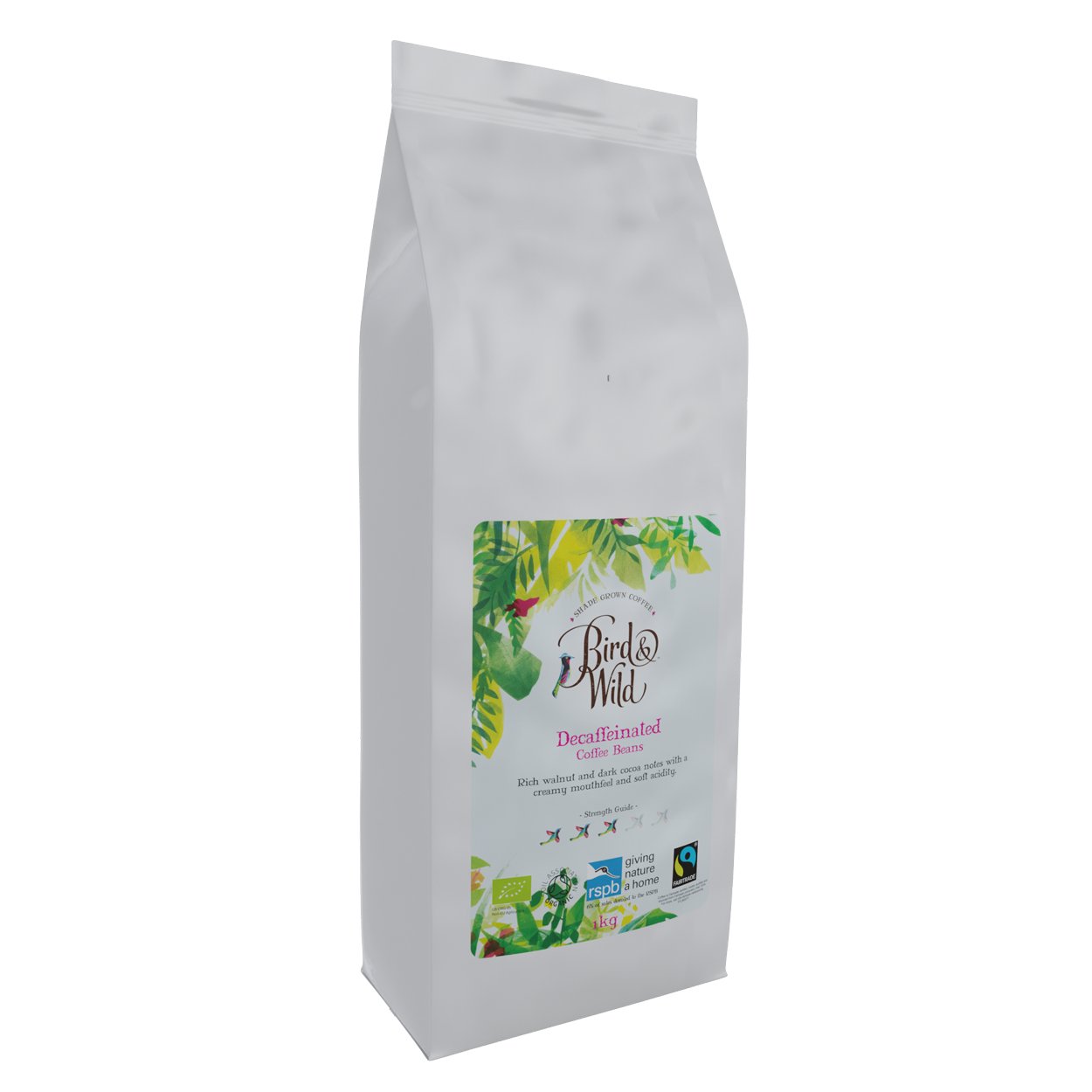 Swiss Water Decaf Fairtrade Organic Decaffeinated Coffee - Bird & Wild Coffee